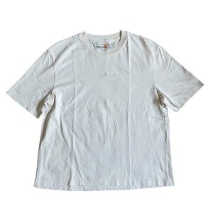 Timberland Tan Organic Cotton Short-Sleeve Crewneck T-Shirt US S